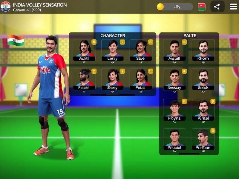 India Volley Sensation feature showcase